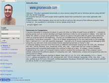 Tablet Screenshot of gmorsecode.com